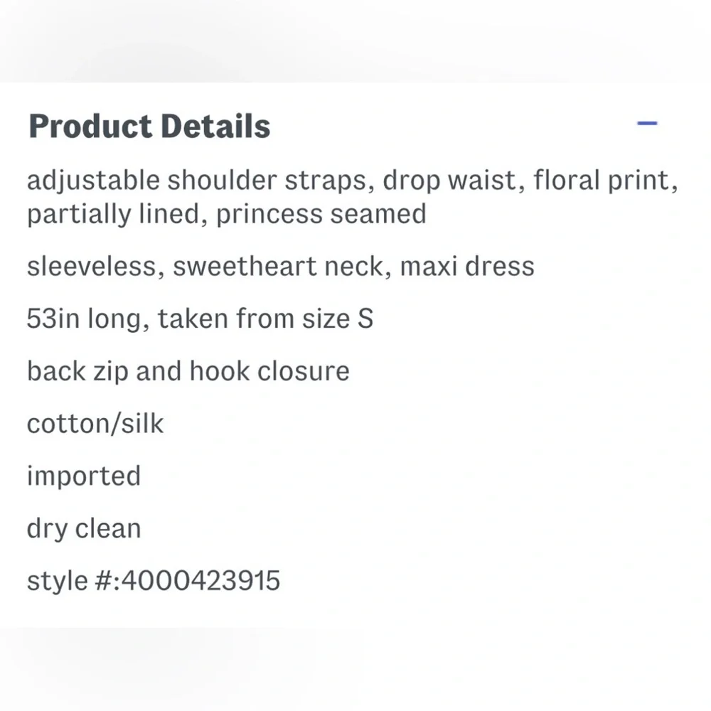 💗Aqua Blu Floral Silk Blend Lotus Drop Waist Maxi Dress Sundress Small - Picture 4 of 14